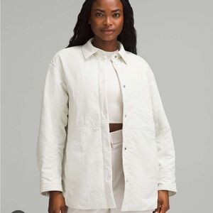 Brand new Lululemon lightweight insulated shirt jacket